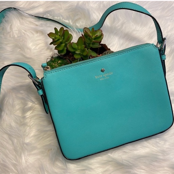 Kate Spade Aquamarine crossbody and wallet - Picture 2 of 7